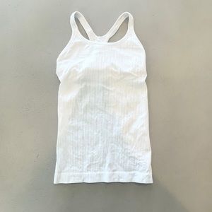 White Lululemon tank!